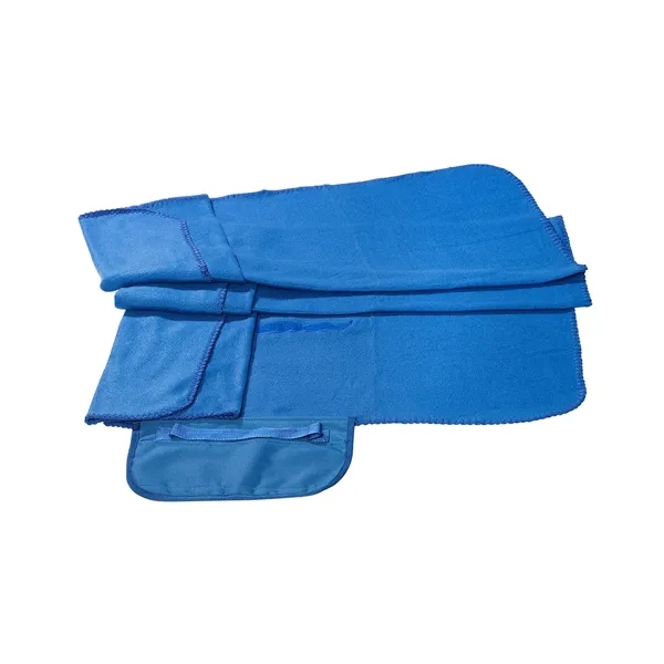 Roll-up blanket made from 100% polyester fleece.... from ASI 79530 Prime Line