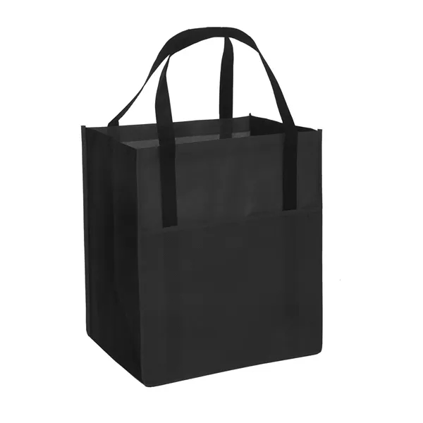 Earth-friendly tote bag made from 85gsm non-woven polypropylene with 20" handles... from ASI 79530 Prime Line