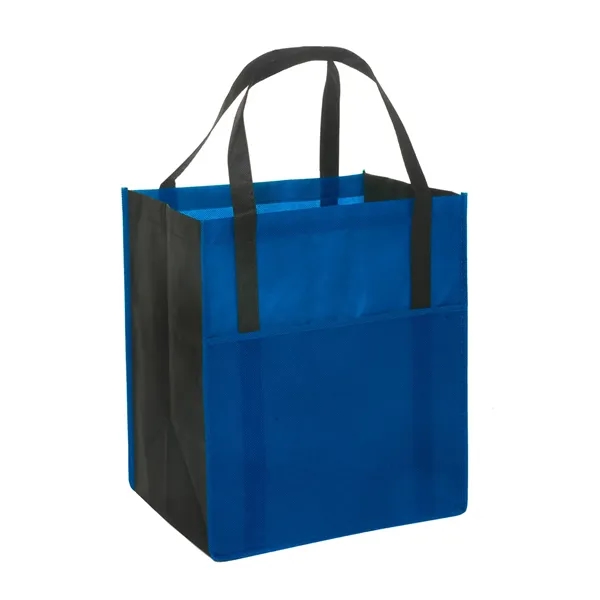 Earth-friendly tote bag made from 85gsm non-woven polypropylene with 20" handles... from ASI 79530 Prime Line