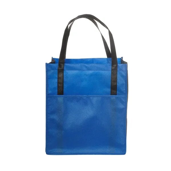 Earth-friendly tote bag made from 85gsm non-woven polypropylene with 20" handles... from ASI 79530 Prime Line
