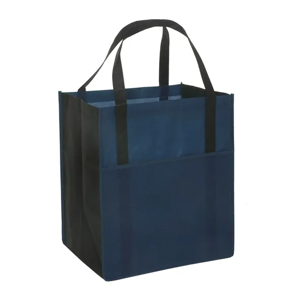Earth-friendly tote bag made from 85gsm non-woven polypropylene with 20" handles... from ASI 79530 Prime Line