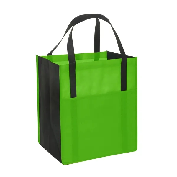 Earth-friendly tote bag made from 85gsm non-woven polypropylene with 20" handles... from ASI 79530 Prime Line