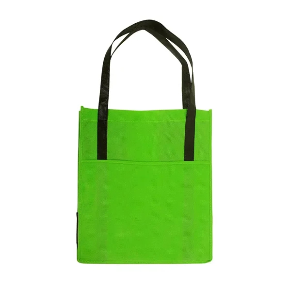 Earth-friendly tote bag made from 85gsm non-woven polypropylene with 20" handles... from ASI 79530 Prime Line