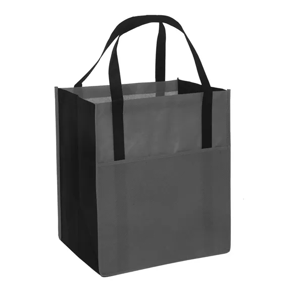 Earth-friendly tote bag made from 85gsm non-woven polypropylene with 20" handles... from ASI 79530 Prime Line