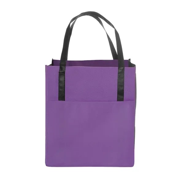 Earth-friendly tote bag made from 85gsm non-woven polypropylene with 20" handles... from ASI 79530 Prime Line