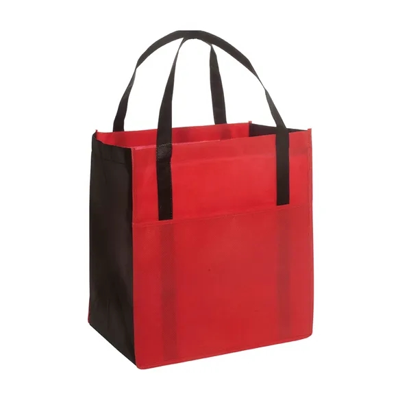 Earth-friendly tote bag made from 85gsm non-woven polypropylene with 20" handles... from ASI 79530 Prime Line