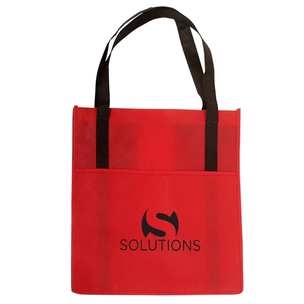 Earth-friendly tote bag made from 85gsm non-woven polypropylene with 20" handles... from ASI 79530 Prime Line