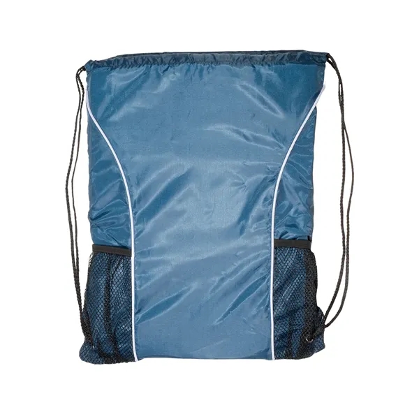 Sling backpack made from 210 denier polyester material with two mesh... from ASI 79530 Prime Line