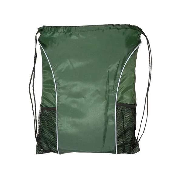 Sling backpack made from 210 denier polyester material with two mesh... from ASI 79530 Prime Line