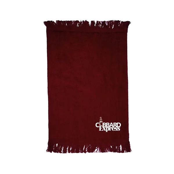 11" x 18" rally towel made from 100% cotton with fringed... from ASI 79530 Prime Line
