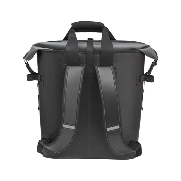 Backpack cooler with insulation, hand straps, side handles, backpack straps, bottle... from ASI 79530 Prime Line