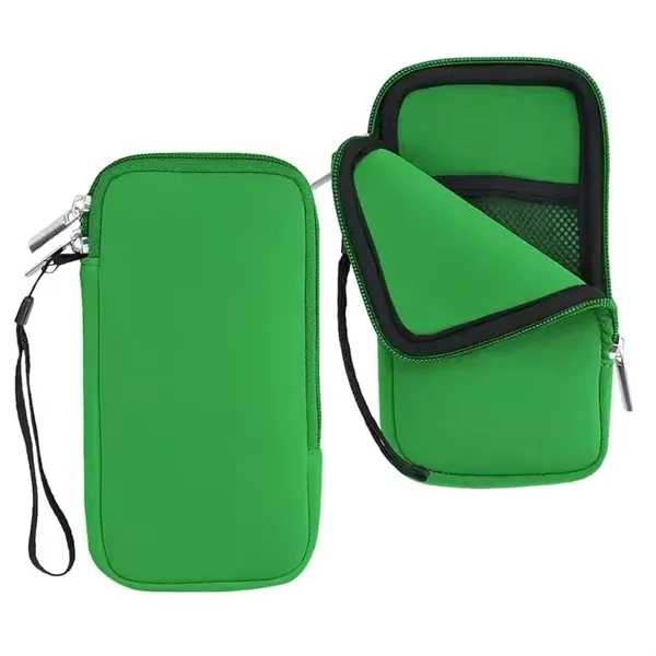 Full color neoprene phone pouch plus full color sublimation imprint on... from ASI 37218 Athena Promo (tm)