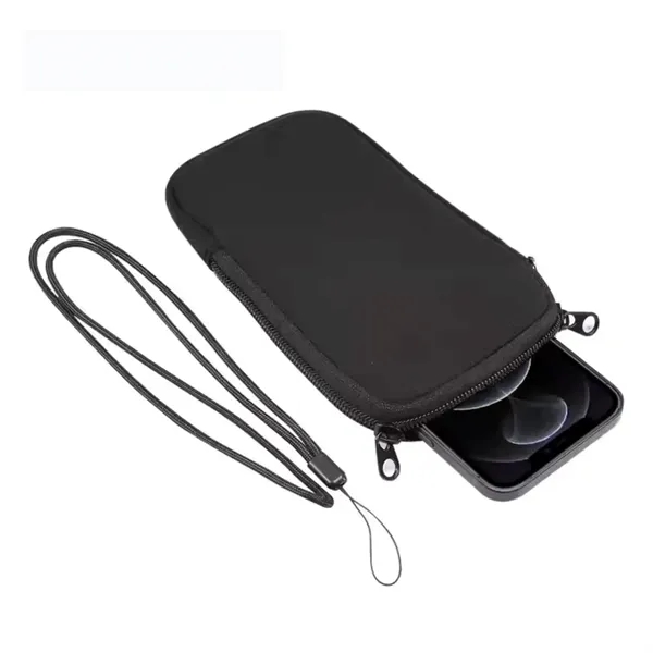 Full color neoprene phone pouch plus full color sublimation imprint on... from ASI 37218 Athena Promo (tm)