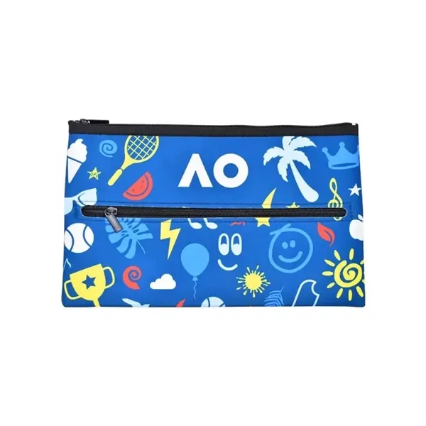 Full color neoprene pencil pouch plus full color sublimation imprint on... from ASI 37218 Athena Promo (tm)