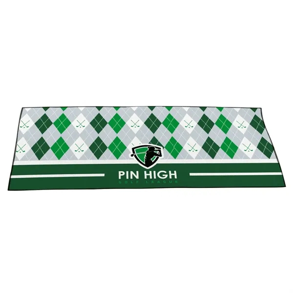 17" x 40" waffle towel features edge-to-edge sublimation and an optional... from ASI 73520 Neet Feet / Kanata Towel