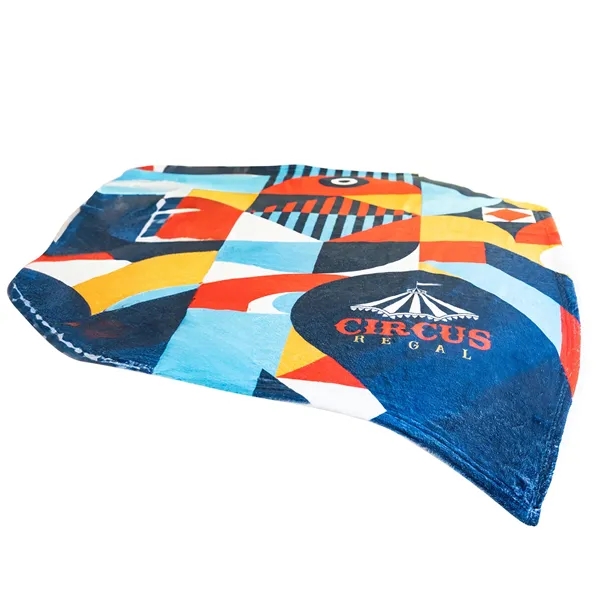 Soft and warm 30" x 40" sublimated blanket, 100% polyester.... from ASI 73520 Neet Feet / Kanata Blanket