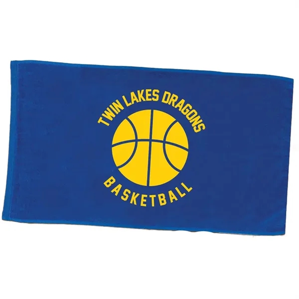 4 lbs/doz 16" x 30" screen printed sport towel... from ASI 73520 Neet Feet / Kanata Towels