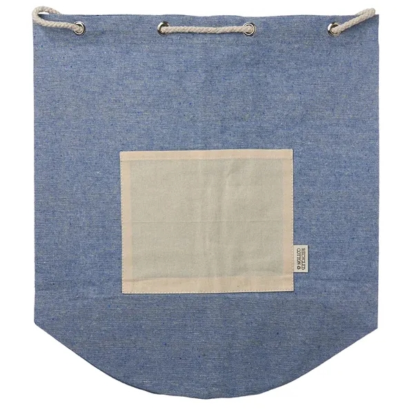 Recycled cotton rope backpack with drawstring closure.... from ASI 39552 BEL Promo