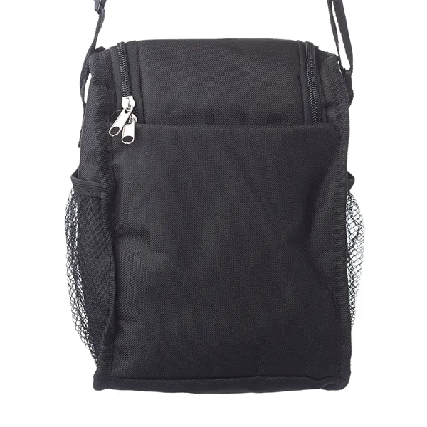 Multi-purpose insulated lunch bag with two zipper pockets and two mesh... from ASI 39552 BEL Promo