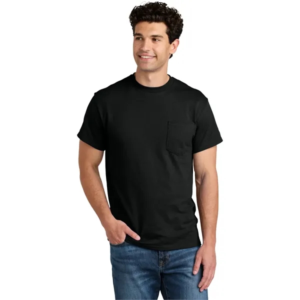 Gildan - DryBlend 50 Cotton/50 Poly Pocket T-Shirt.... from ASI 84863 SanMar