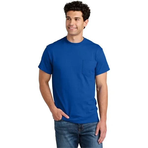 Gildan - DryBlend 50 Cotton/50 Poly Pocket T-Shirt.... from ASI 84863 SanMar