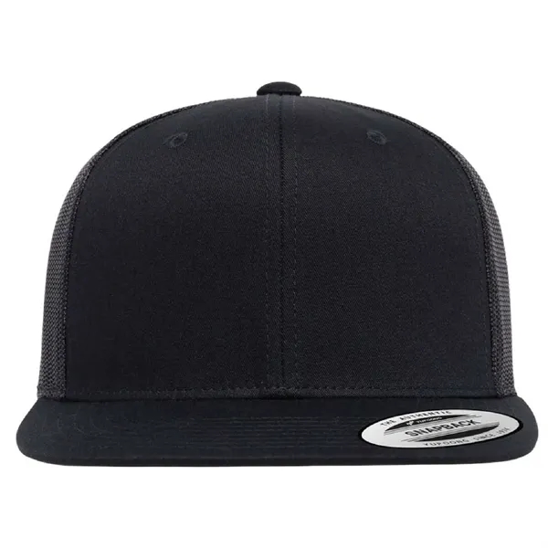 Yupoong 6606 YP Classics Retro Trucker with leatherette patches or embroidery... from ASI 74601 Calico