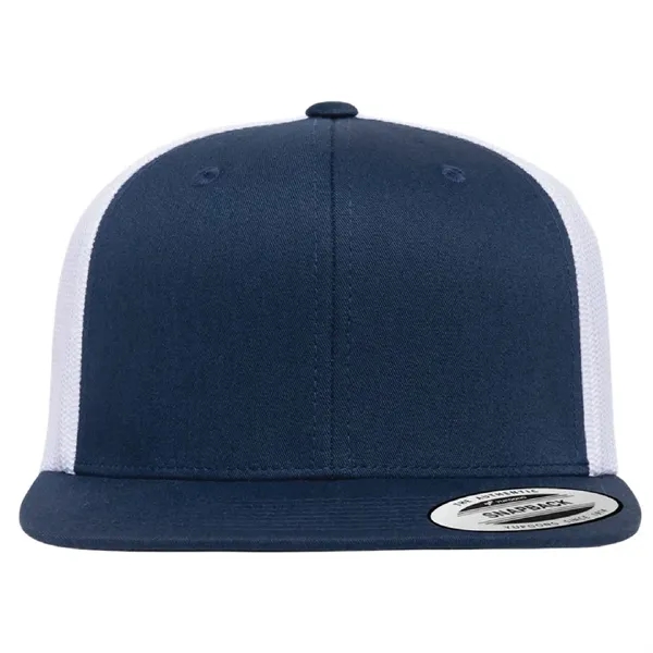 Yupoong 6606 YP Classics Retro Trucker with leatherette patches or embroidery... from ASI 74601 Calico