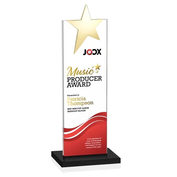 Magnificent Towering Star VividPrint™ Award is perfect for recognizing an exceptional... from ASI 84592 St Regis Group / St Regis