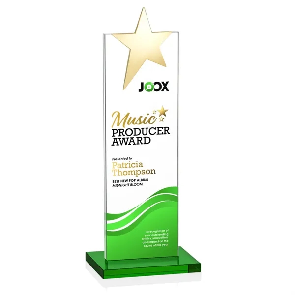 Magnificent Towering Star VividPrint™ Award is perfect for recognizing an exceptional... from ASI 84592 St Regis Group / St Regis