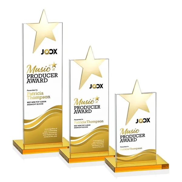 Magnificent Towering Star VividPrint™ Award is perfect for recognizing an exceptional... from ASI 84592 St Regis Group / St Regis