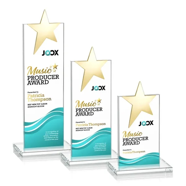 Magnificent Towering Star VividPrint™ Award is perfect for recognizing an exceptional... from ASI 84592 St Regis Group / St Regis