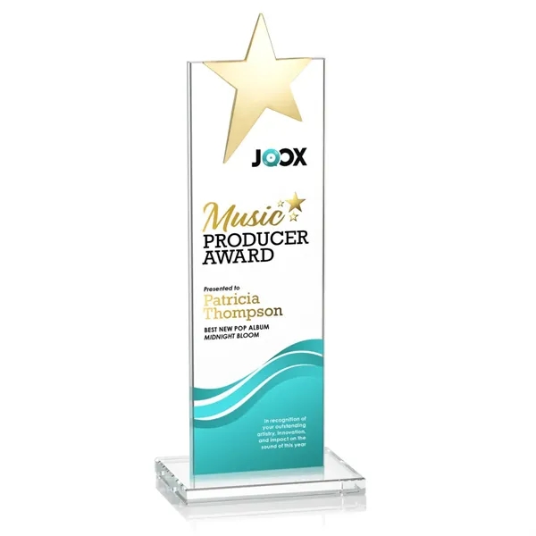 Magnificent Towering Star VividPrint™ Award is perfect for recognizing an exceptional... from ASI 84592 St Regis Group / St Regis