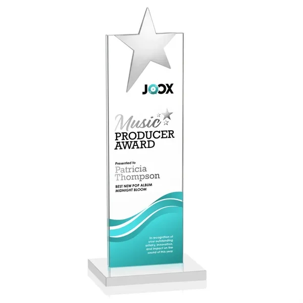 Magnificent Towering Star VividPrint™ Award is perfect for recognizing an exceptional... from ASI 84592 St Regis Group / St Regis