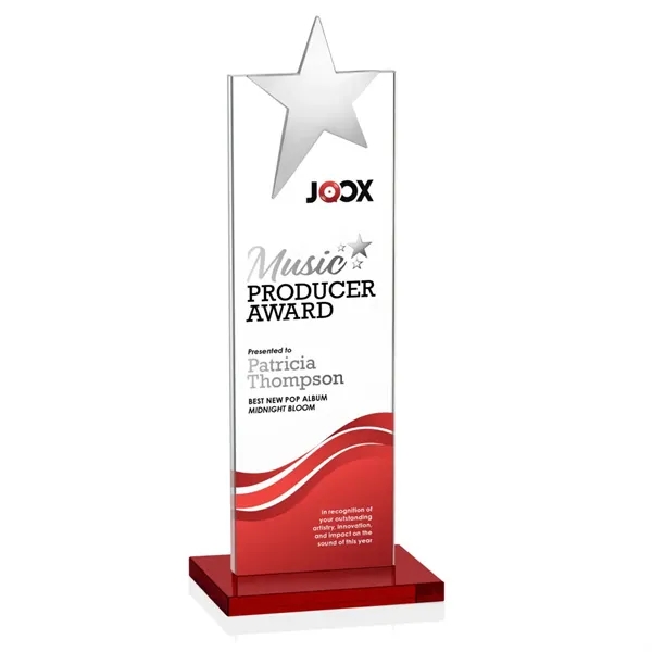 Magnificent Towering Star VividPrint™ Award is perfect for recognizing an exceptional... from ASI 84592 St Regis Group / St Regis
