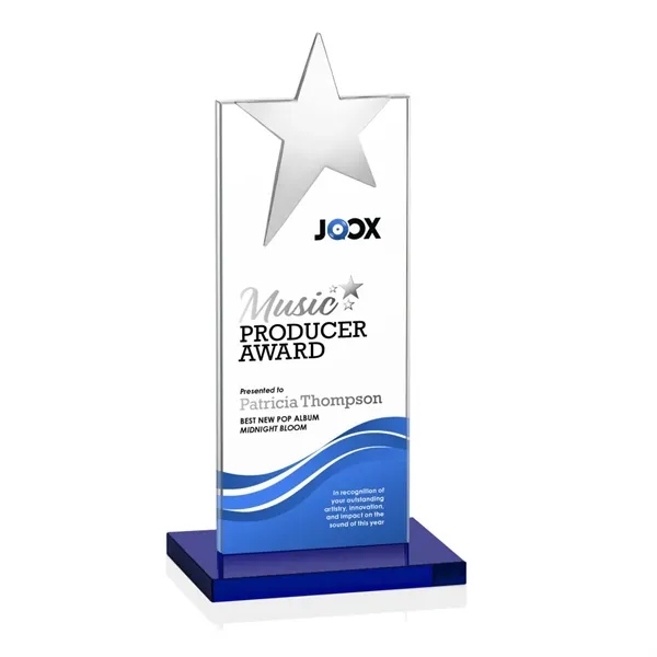 Magnificent Towering Star VividPrint™ Award is perfect for recognizing an exceptional... from ASI 84592 St Regis Group / St Regis