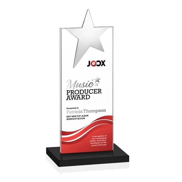 Magnificent Towering Star VividPrint™ Award is perfect for recognizing an exceptional... from ASI 84592 St Regis Group / St Regis
