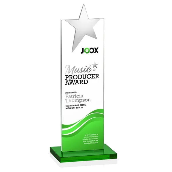 Magnificent Towering Star VividPrint™ Award is perfect for recognizing an exceptional... from ASI 84592 St Regis Group / St Regis