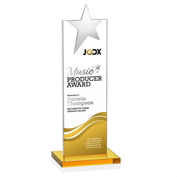 Magnificent Towering Star VividPrint™ Award is perfect for recognizing an exceptional... from ASI 84592 St Regis Group / St Regis