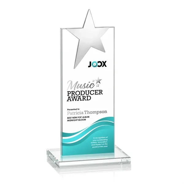 Magnificent Towering Star VividPrint™ Award is perfect for recognizing an exceptional... from ASI 84592 St Regis Group / St Regis
