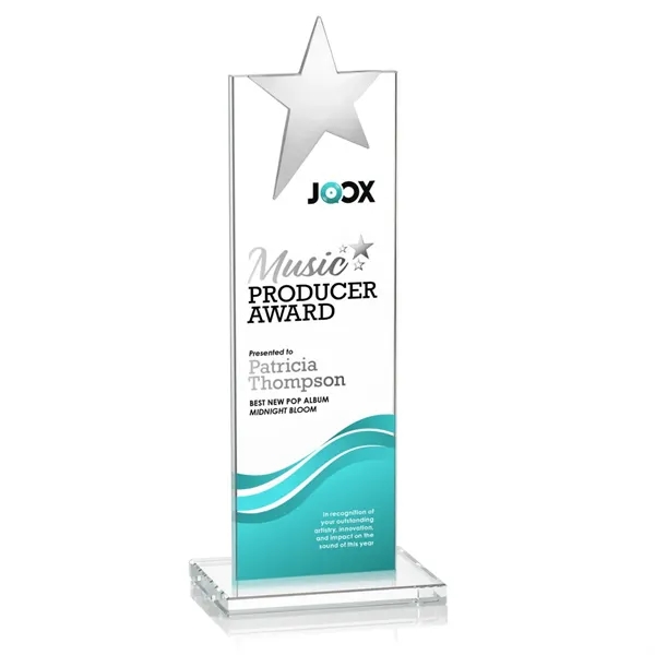 Magnificent Towering Star VividPrint™ Award is perfect for recognizing an exceptional... from ASI 84592 St Regis Group / St Regis