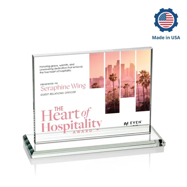 The Emperor VividPrint™ Award is a simple yet elegant 0.5" thick... from ASI 84592 St Regis Group / St Regis