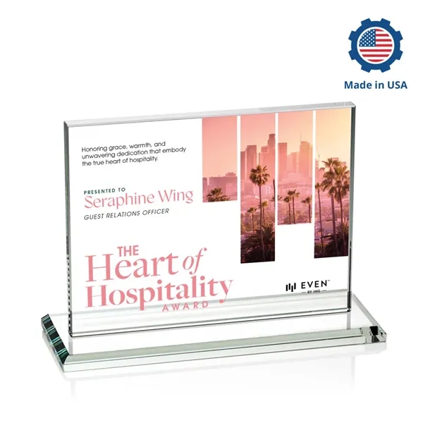 The Emperor VividPrint™ Award is a simple yet elegant 0.5" thick... from ASI 84592 St Regis Group / St Regis