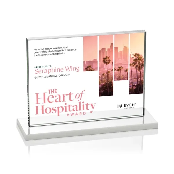 The Emperor VividPrint™ Award is a simple yet elegant 0.5" thick... from ASI 84592 St Regis Group / St Regis