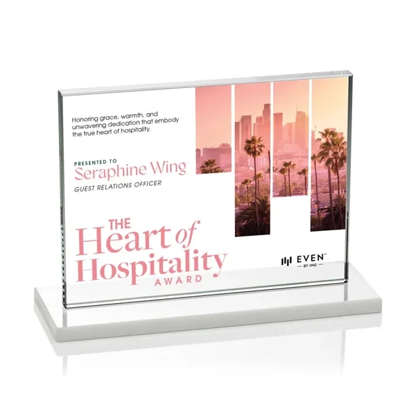 The Emperor VividPrint™ Award is a simple yet elegant 0.5" thick... from ASI 84592 St Regis Group / St Regis