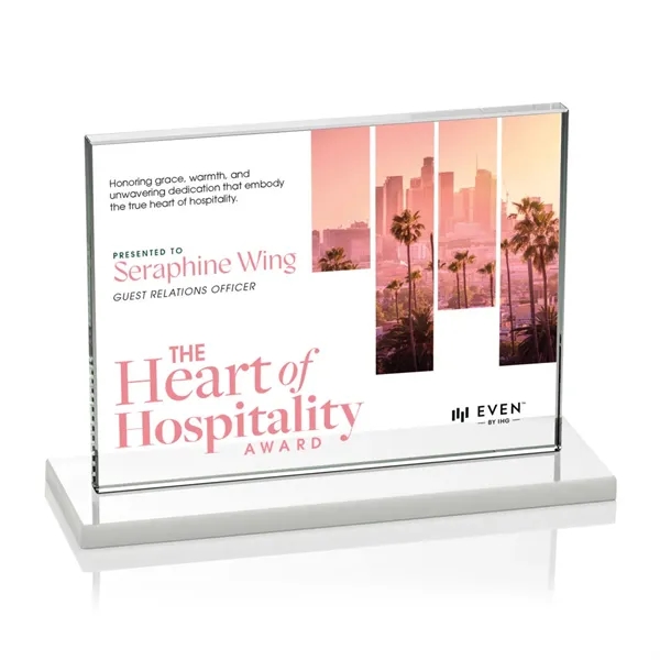 The Emperor VividPrint™ Award is a simple yet elegant 0.5" thick... from ASI 84592 St Regis Group / St Regis