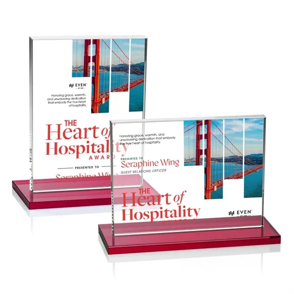 The Emperor VividPrint™ Award is a simple yet elegant 0.5" thick... from ASI 84592 St Regis Group / St Regis