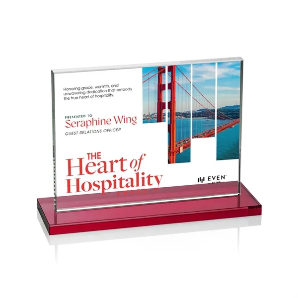 The Emperor VividPrint™ Award is a simple yet elegant 0.5" thick... from ASI 84592 St Regis Group / St Regis