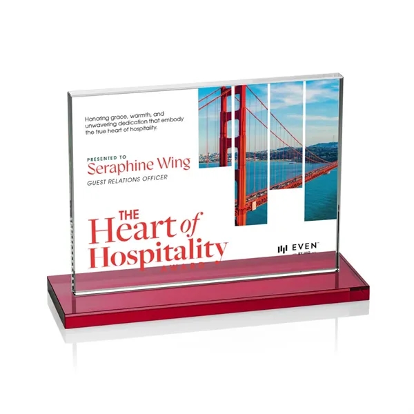 The Emperor VividPrint™ Award is a simple yet elegant 0.5" thick... from ASI 84592 St Regis Group / St Regis