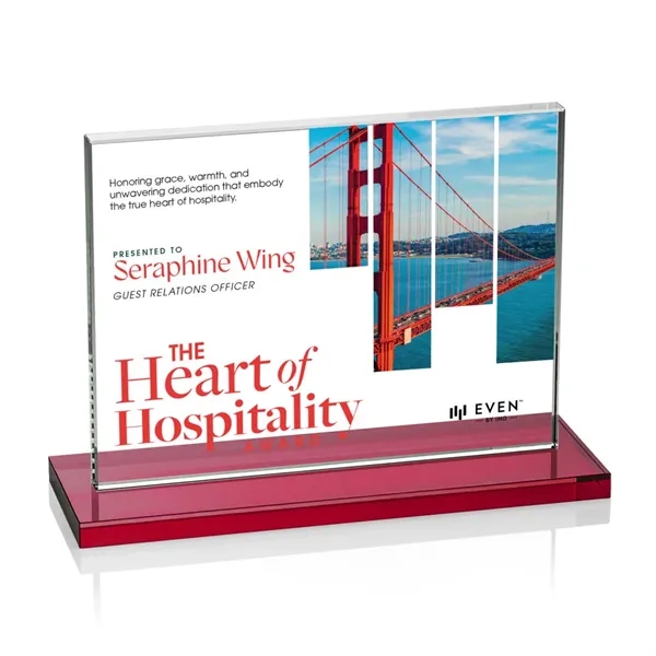 The Emperor VividPrint™ Award is a simple yet elegant 0.5" thick... from ASI 84592 St Regis Group / St Regis