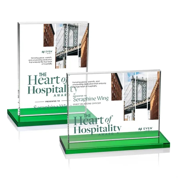 The Emperor VividPrint™ Award is a simple yet elegant 0.5" thick... from ASI 84592 St Regis Group / St Regis